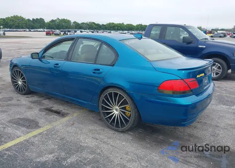 2007 BMW 750I from USA, damaged, VIN WBAHL83517DT09640